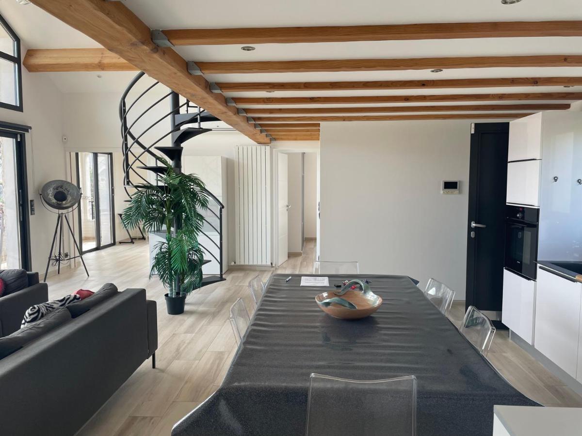 Sublime Haut De Villa Apercu Mer /Hippodrome / Cagnes-sur-Mer Exterior photo
