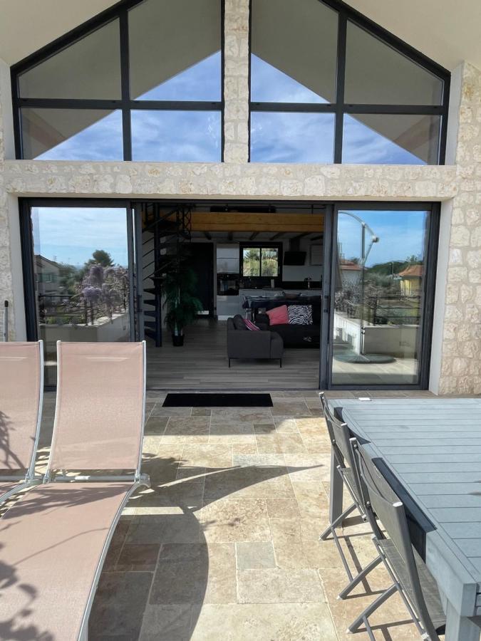 Sublime Haut De Villa Apercu Mer /Hippodrome / Cagnes-sur-Mer Exterior photo